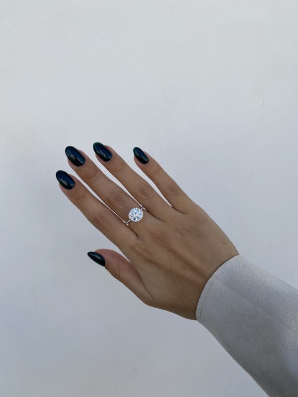 SILVER 925º ZIRGON DIAMOND 12